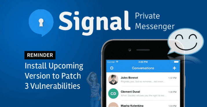 Signal Private Messenger برنامج للمراسلة المشفرة مجانا