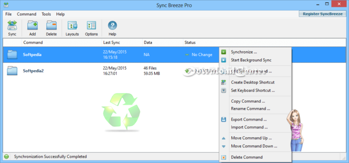 تحميل برنامج Sync Breeze لمزامنة ملفات ومشاركات الشبكة مجانا