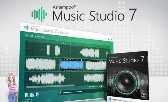 7 Ashampoo Music Studio لتحرير ملفات MP3 للكمبيوتر مجانا