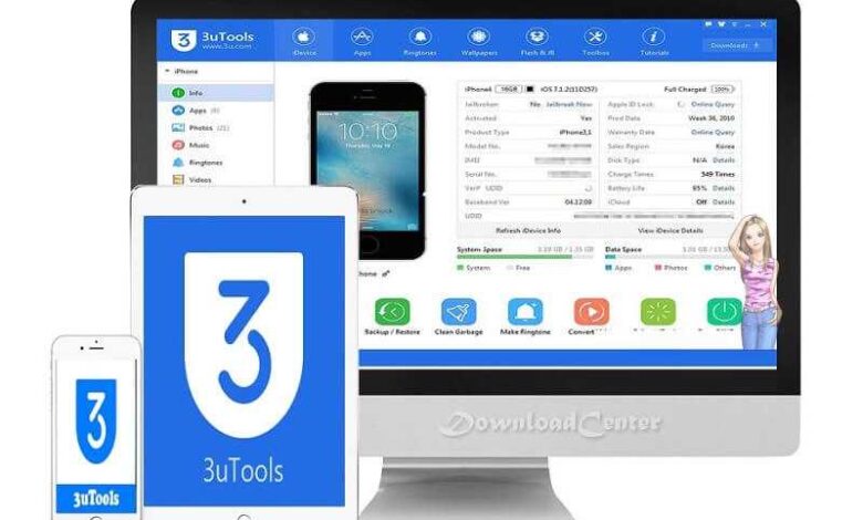 تحميل 3uTools برنامج الكل في واحد لإدارة تطبيقات iOS مجانا