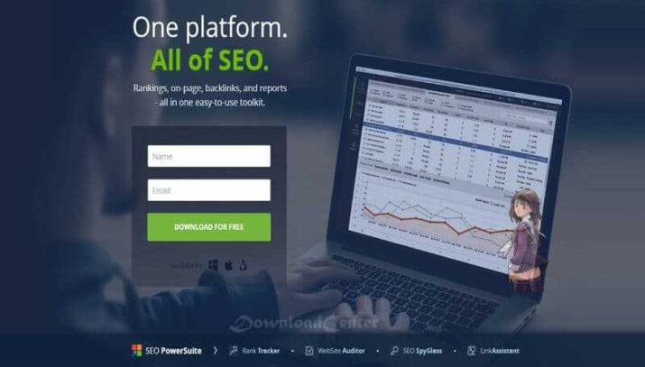 تحميل SEO PowerSuite أدوات تحسين سيو المواقع 2024 مجانا