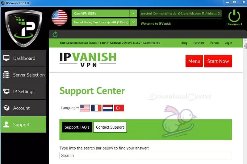 Télécharger IPVanish 2023 Cacher Identité et Débloquer Web