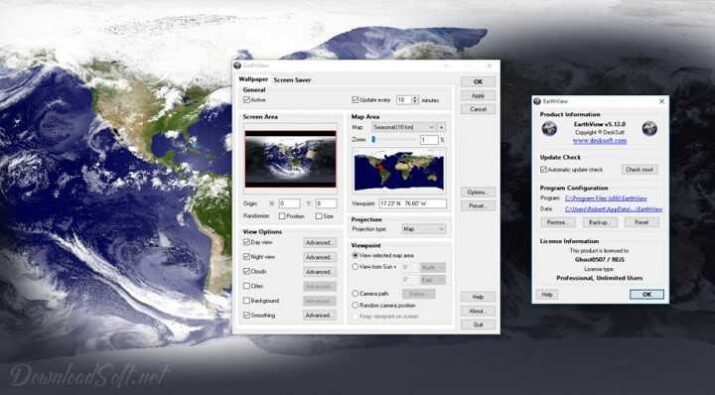 EarthView Free Download – Desktop Background & Screensaver 
