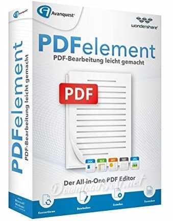 Descargar Wondershare PDFelement Archivo Editor PDF Program