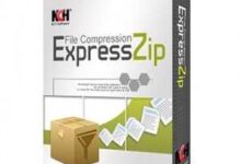 Express Zip File Compression برنامج ضغط الملفات مجانا