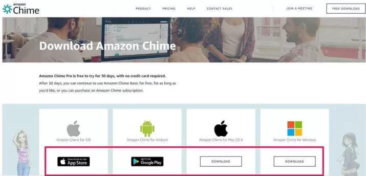 Télécharger Amazon Chime Chat et Rencontrer AWS Sécurité