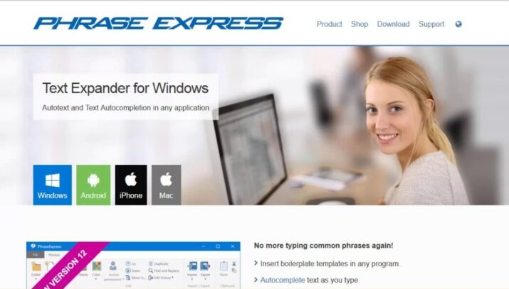 PhraseExpress Free Download for Windows 10, Mac and iOS