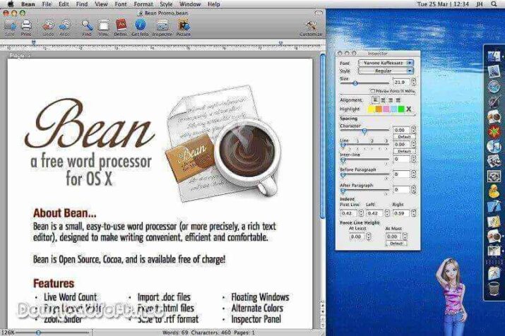 Bean Descargar Gratis 2024 para Mac OS X 10.14