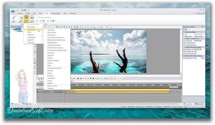 Télécharger VSDC Free Video Editor - Éditer Vidéo et Audio