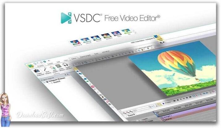 VSDC Free Video Editor لتحرير ملفات الفيديو والصوت مجانا