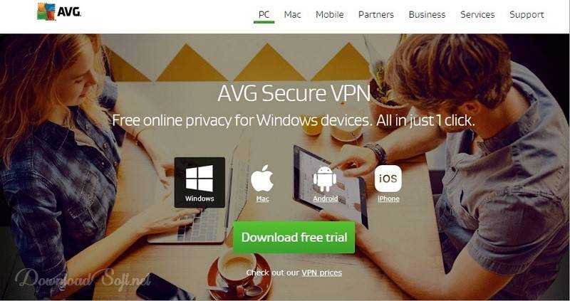 AVG Secure VPN Télécharger Gratuit 2024 pour Windows et Mac