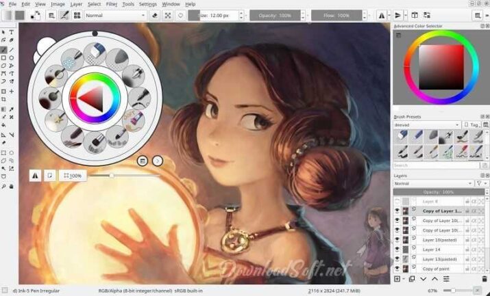 Krita Free Download 2024 to Design and Coloring for PC, Mac