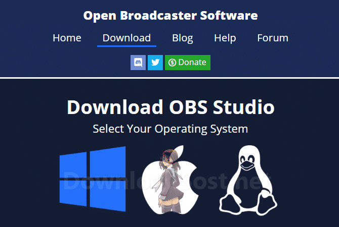 OBS-Studio Software Live Streaming Recorders Video Free 2024