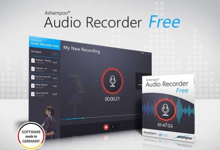 Ashampoo Audio Recorder Free Download Latest 2022