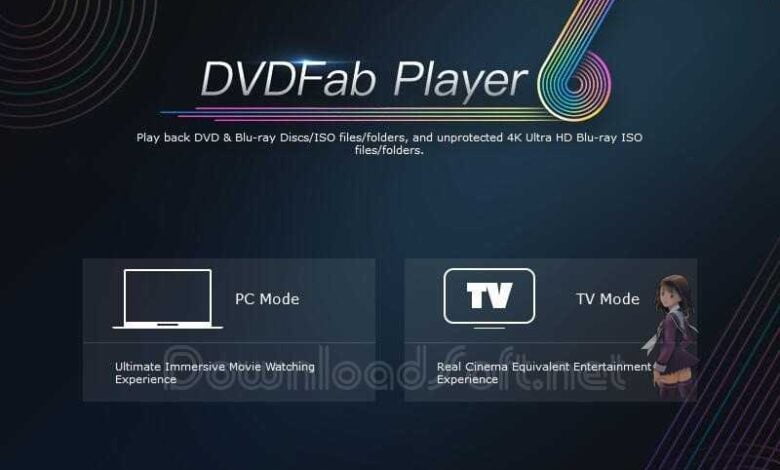 تحميل 6 DVDFab Player مشغل الفيديو والميديا الاصدار الاخير