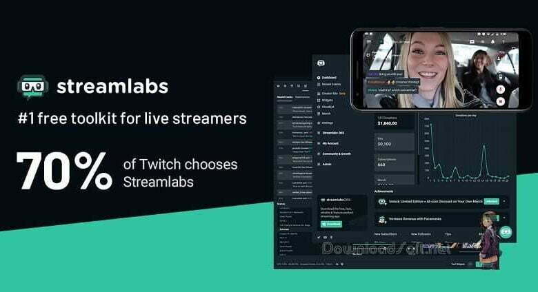 Streamlabs OBS برنامج احترافي للبث المباشر مجانا