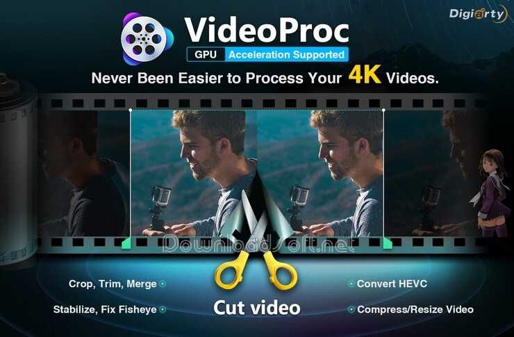 VideoProc Free Video Editor Download 2024 for PC and Mac