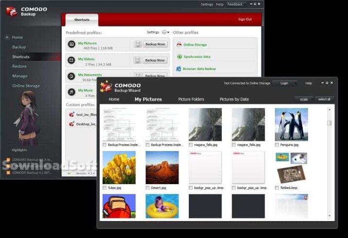 Comodo Backup Free Download 2023 Latest Version for Windows
