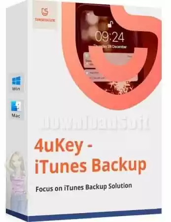 تحميل 4uKey iTunes Backup الأحدث 2022 لنظام ويندوز وماك