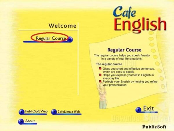 Cafe English Télécharger 2024 pour PC Windows 32/64-bit