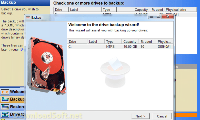 DriveImage XML Téléchargement Gratuit Pour PC Windows