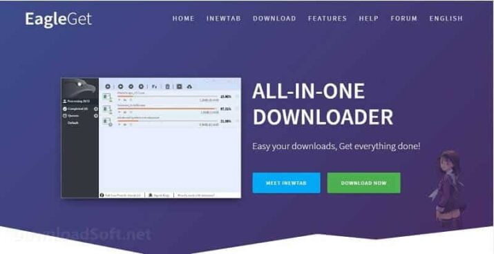 EagleGet All-In-One Free Download 2023 Manager for Windows