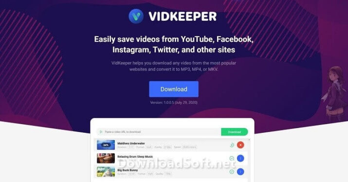 VidKeeper Descargar Gratis para Windows PC 32/64-bit