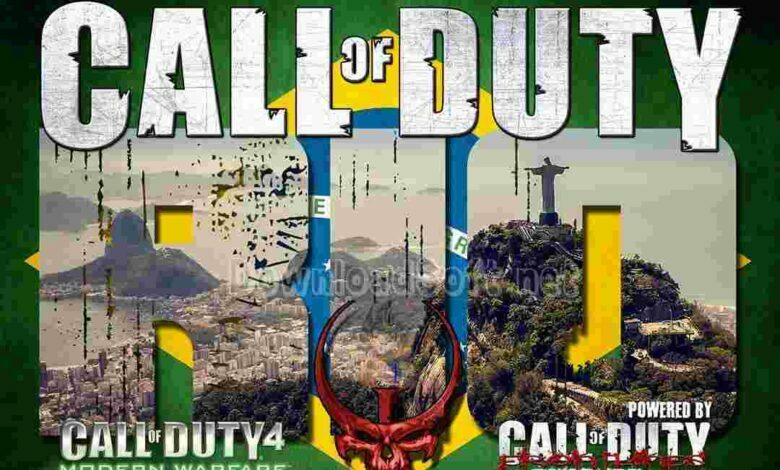 Call of Duty Rio Mod نداء الواجب لعبة قتال تجار المخدرات
