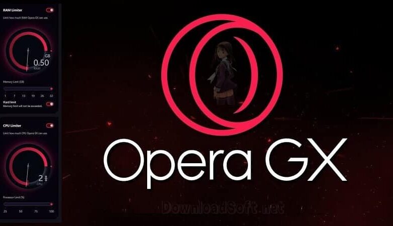 Opera GX Browser Télécharger 2024 pour Windows et Mac
