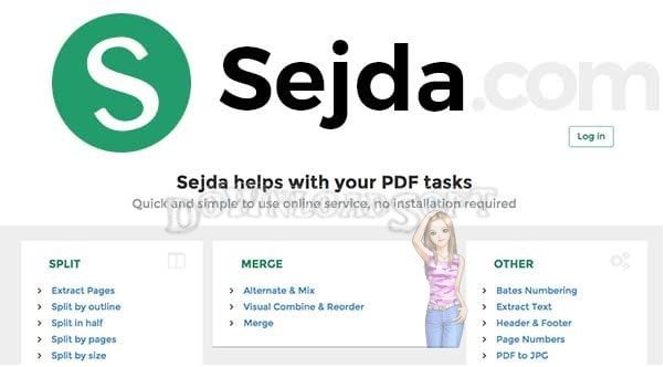 Sejda PDF Desktop Descargar Gratis para Windows/Mac/Linux