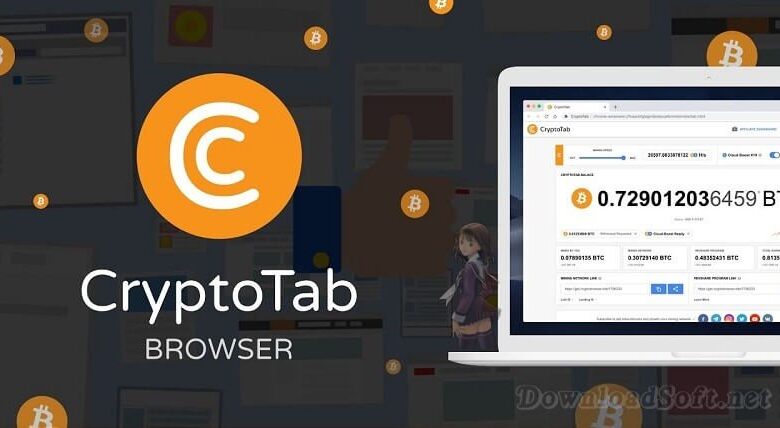 CryptoTab Browser Télécharger Surfer et Gagner en Même Temps