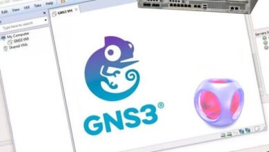 GNS3 محاكي الشبكات المجاني لنظام ويندوز، ماك ولينكس مجانا