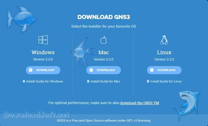 GNS3 Simulateur Réseau Graphique Télécharger pour Windows