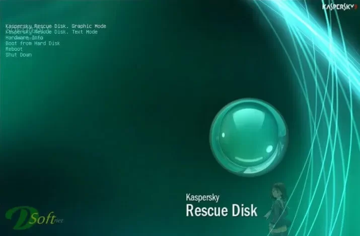 تحميل Kaspersky Rescue Disk قرص الإنقاذ للكمبيوتر مجانا