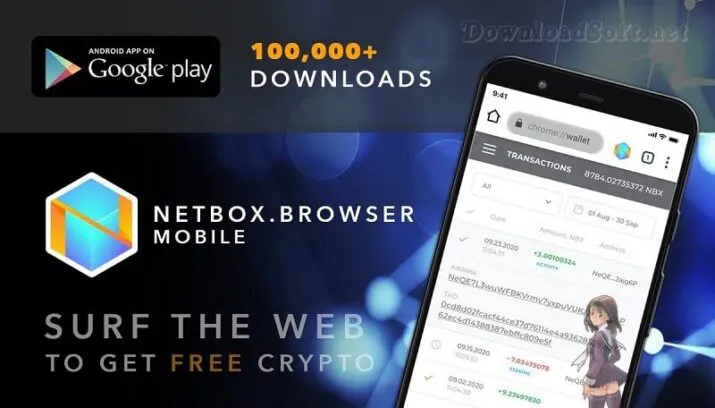 تحميل Netbox Browser متصفح مجاني يدعم شبكة Blockchain