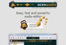 Ocenaudio محرر صوت متعدد المنصات مجاني ومفتوح المصدر