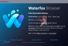 Waterfox متصفح مجاني خالي 100٪ من التتبع والمراقبة