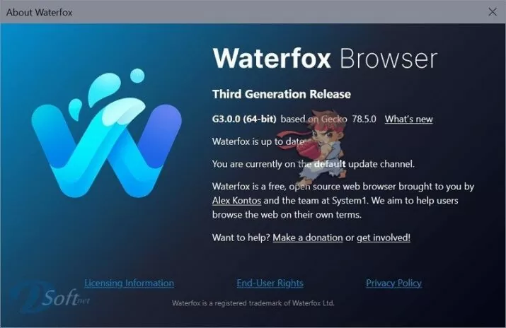 Waterfox Browser Free Download for Windows, Mac & Linux