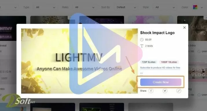 تحميل LightMV تطبيق متميز لصناعة الفيديو للكمبيوتر والموبايل
