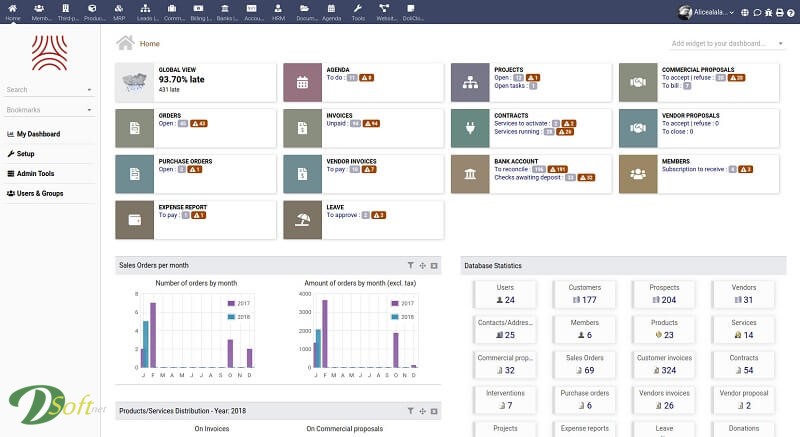 Dolibarr Gratuit Moderne ERP/CRM 2022 Dolibarr Gratuit Moderne ERP/CRM 2022 pour PC et Mobile