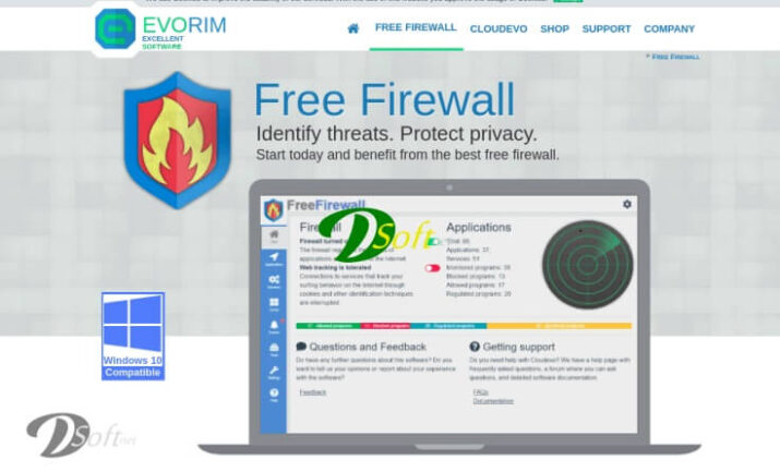 Free Firewall جدار الحماية الكامل 2023 لـ ويندوز، ماك ولينكس