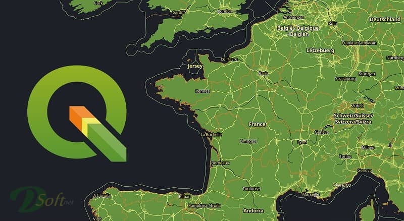QGIS نظام المعلومات الجغرافية المجاني لـ ويندوز، ماك ولينكس