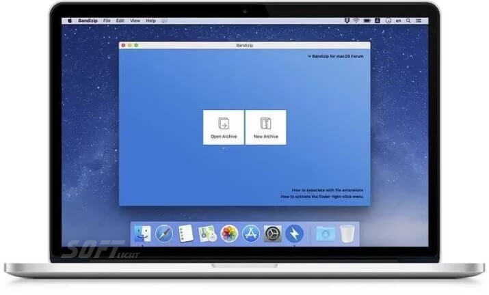Bandizip برنامج ضغط الملفات لنظامي ويندوز وماك مجانا