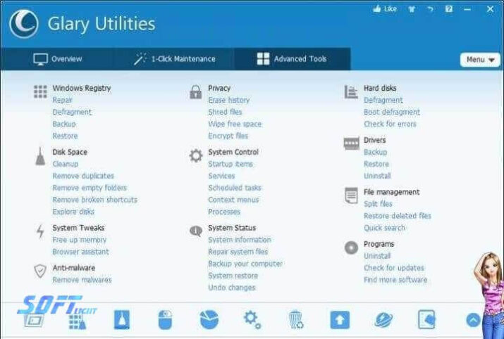 Glary Utilities Pro 2024 Free Download for Windows 32/64-bit