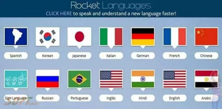روكيت Rocket Languages برنامج لتعلم اللغات للكمبيوتر مجانا