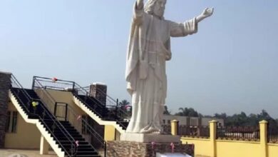 Photos of The Largest Jesus Statue in Africa Catholic Church