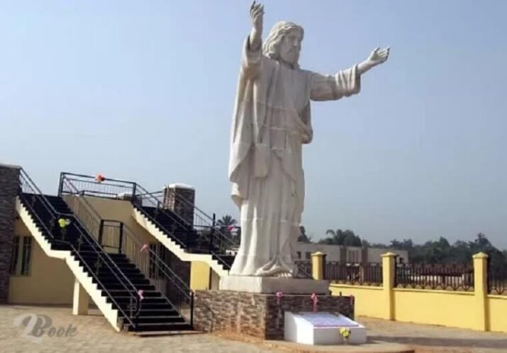Photos of The Largest Jesus Statue in Africa Catholic Church