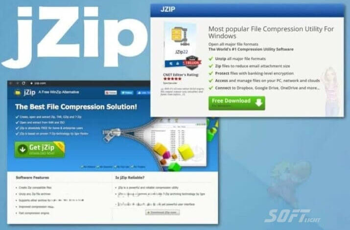 JZip أحدث إصدار 2024 لفك ضغط الملفات للكمبيوتر مجانا