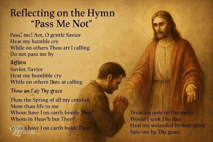 Pass Me Not O Gentle Savior Hear My Humble Cry Pass Me Not O Gentle Savior Hear My Humble Cry