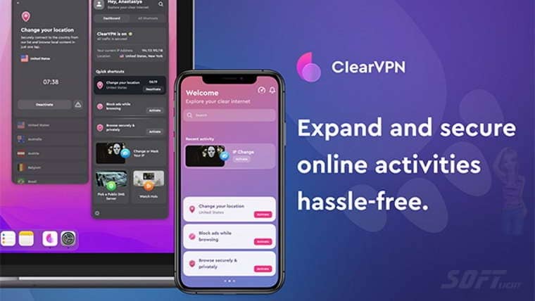 تحميل ClearVPN خدمة VPN ثورية لحماية خصوصيتك 2024 مجانا